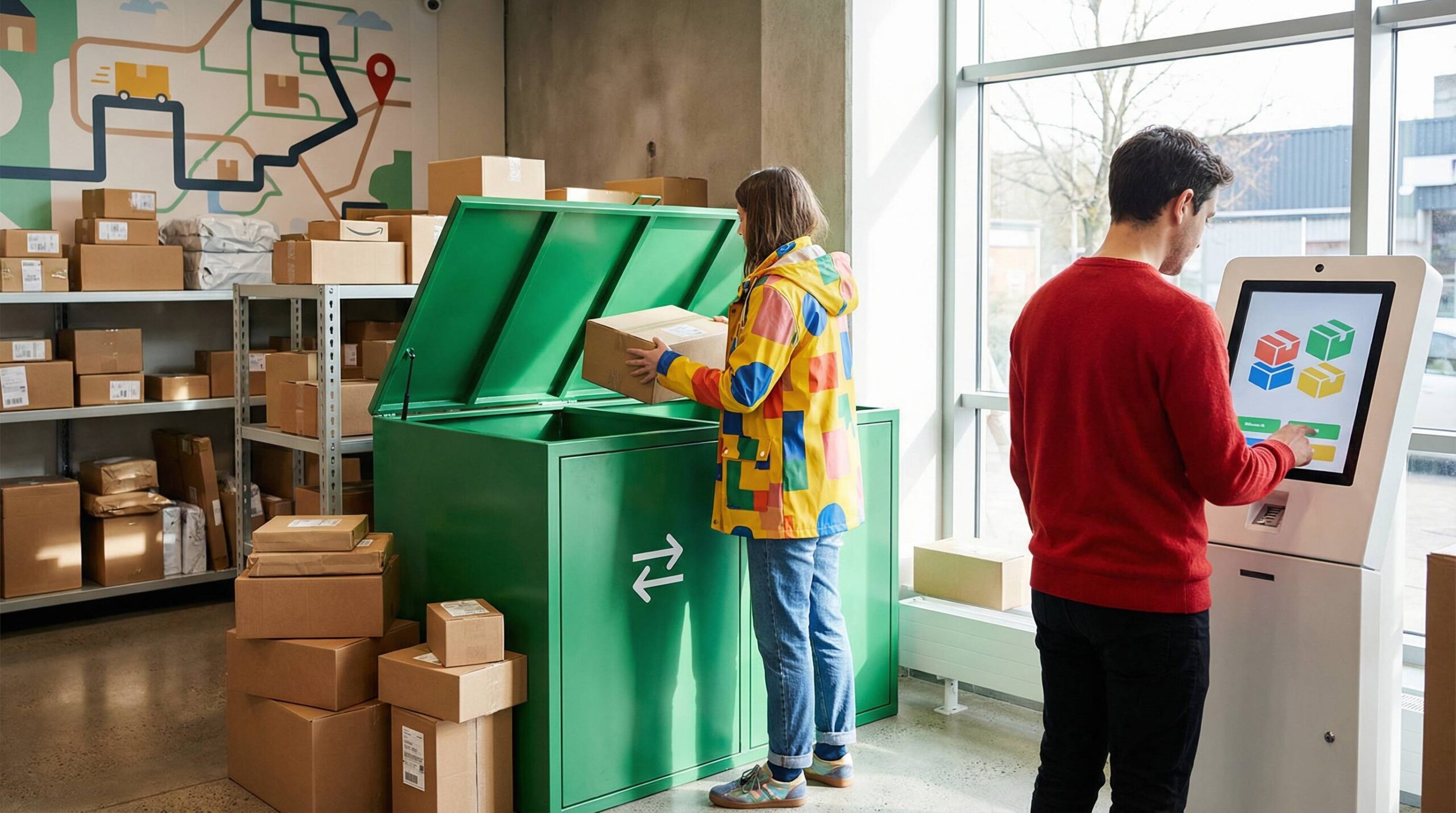 dhl parcel returns (yw)